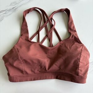 lululemon athletica Free to Be Serene sports bra (size 6)